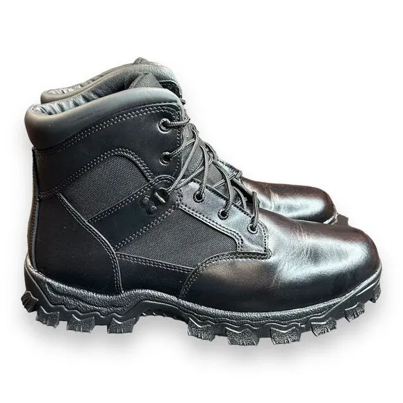 ROCKY ALPHA FORCE BOOT WATERPROOF BLACK MEN'S SIZE 13W P253559