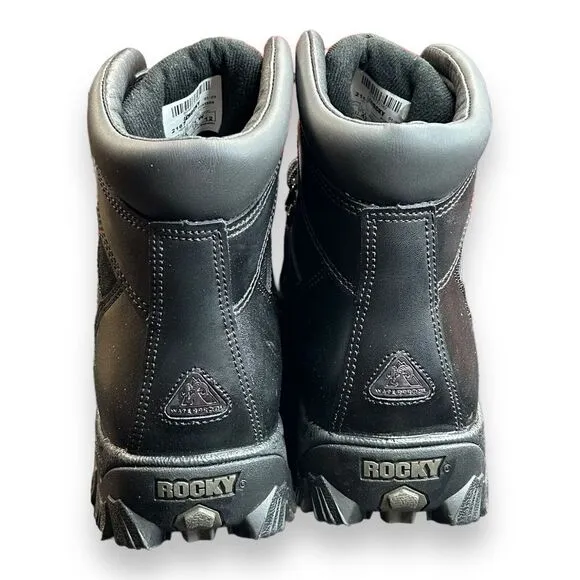 ROCKY ALPHA FORCE BOOT WATERPROOF BLACK MEN'S SIZE 13W P253559