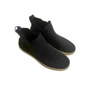 Rothy's Chelsea Nightfall Ankle Boots Women's Size 8 Navy Blue High Top Shoe