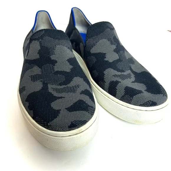 Rothy’s Grey Camo Sneakers Slip On Style ONE INSOLE ONLY