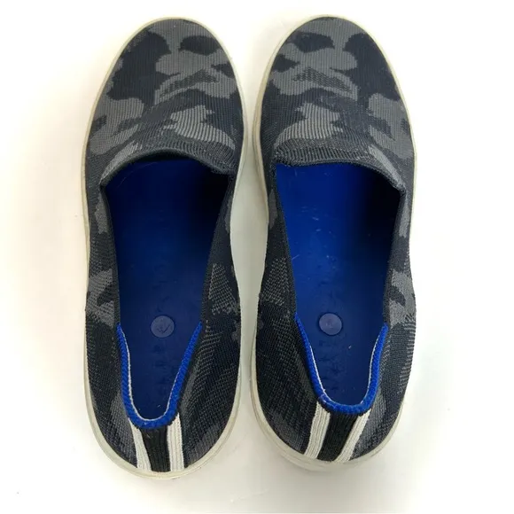 Rothy’s Grey Camo Sneakers Slip On Style ONE INSOLE ONLY