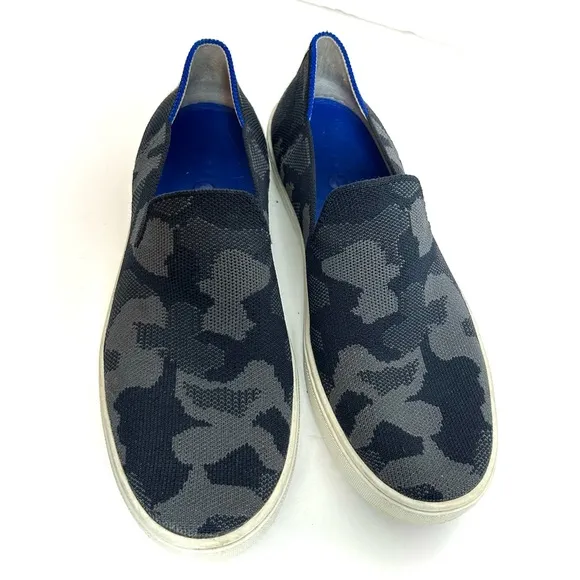 Rothy’s Grey Camo Sneakers Slip On Style ONE INSOLE ONLY