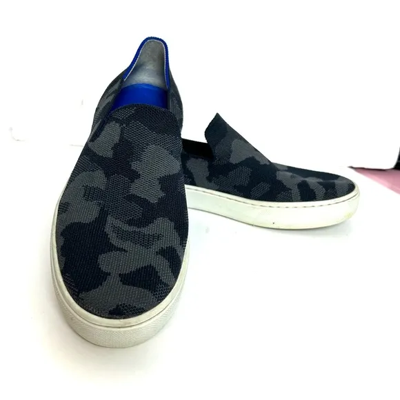 Rothy’s Grey Camo Sneakers Slip On Style ONE INSOLE ONLY