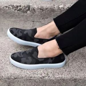 Rothy’s Grey Camo Sneakers Slip On Style ONE INSOLE ONLY
