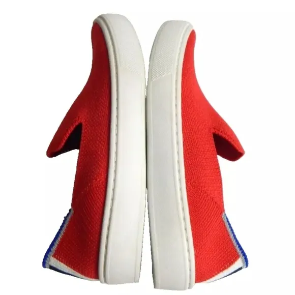 Rothy's Kids Knit Sneaker Lollipop Red