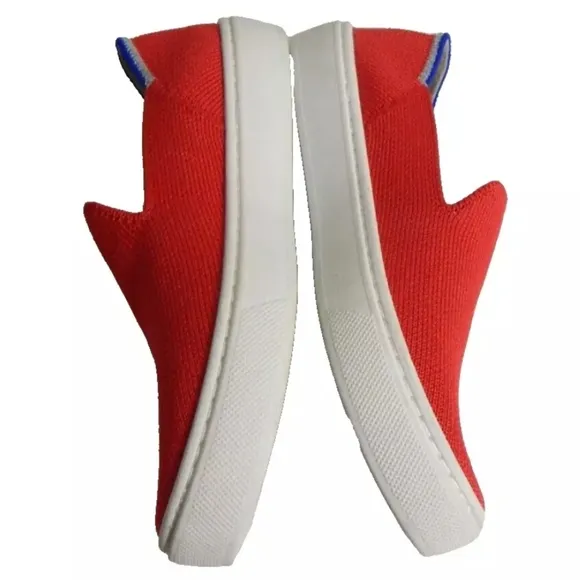 Rothy's Kids Knit Sneaker Lollipop Red