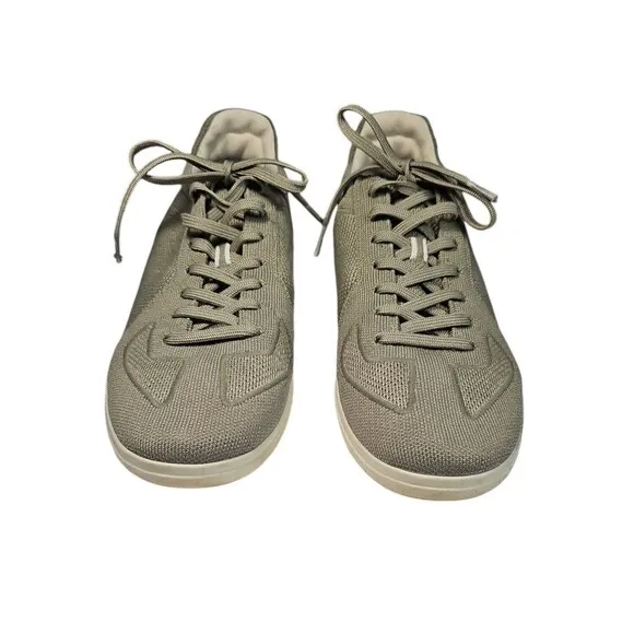 Rothy's Lace Up Green RS01 Knit Sneakers Men’s Size 12