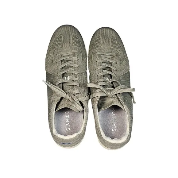 Rothy's Lace Up Green RS01 Knit Sneakers Men’s Size 12