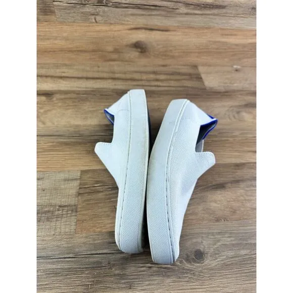 Rothy's Original Slip On Knit Sneaker Women 8 New with defect Machine Washable