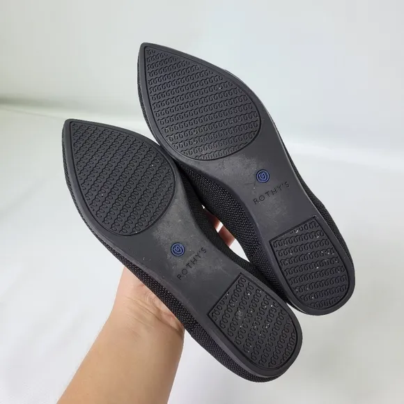 Rothy's Pointy Toe Flats Excellent Condition Sz 8