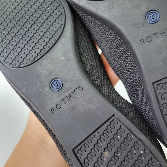 Rothy's Pointy Toe Flats Excellent Condition Sz 8