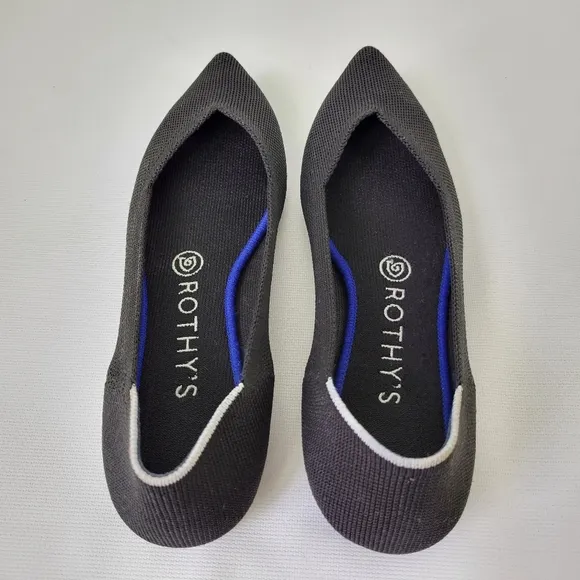 Rothy's Pointy Toe Flats Excellent Condition Sz 8