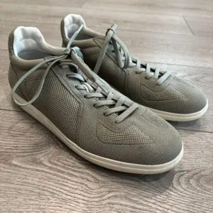 Rothy's Sneakers Mens Size 11 RS01 Olive Green Knit Lace Up Machine Washable