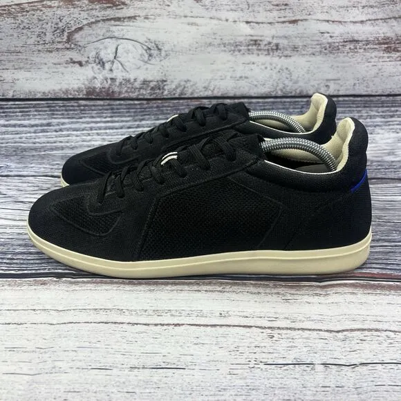 Rothy’s The RS01 Black Sneakers Shoes, Men’s Size 12