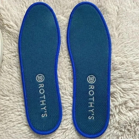 Rothy's The Slip On Teal Knit Fabric Casual Lifestyle Sneakers Women’s 8