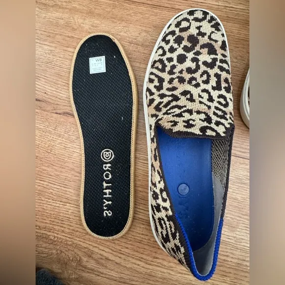Rothy’s The Sneakers in Cat Camo Animal Print