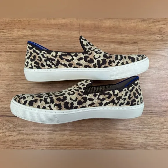 Rothy’s The Sneakers in Cat Camo Animal Print