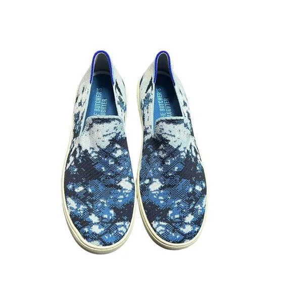 Rothys x The Butcher's Daughter Shibori Sneakers Women’s Size 8.5