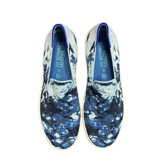 Rothys x The Butcher's Daughter Shibori Sneakers Women’s Size 8.5