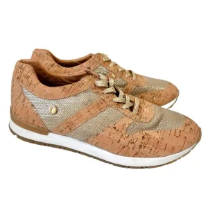 Rutz Walk In Leather Cork Sneakers