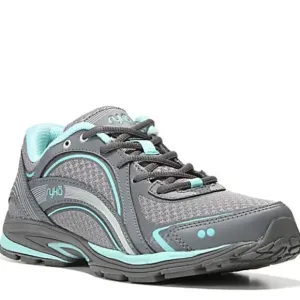 Ryka Lace-up Walking Sneakers - Sky Walk (WIDE)