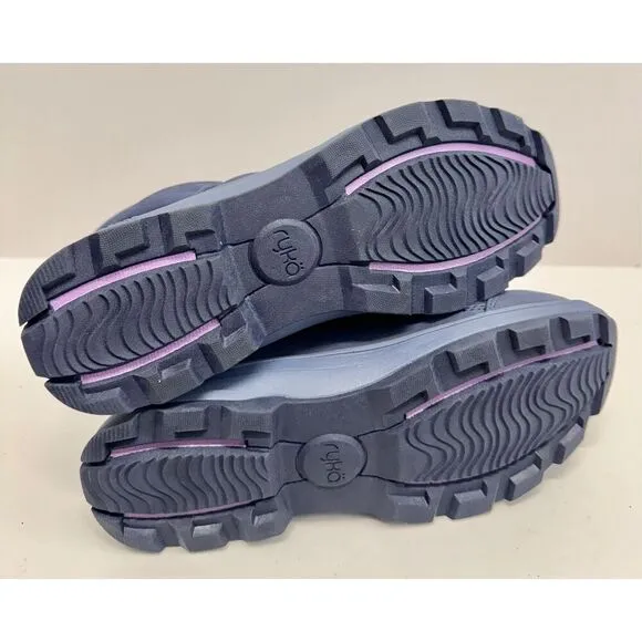 Ryka Winter Boots Size 7.5 Water Repellent Bungee Brae Nylon Upper Lightweight