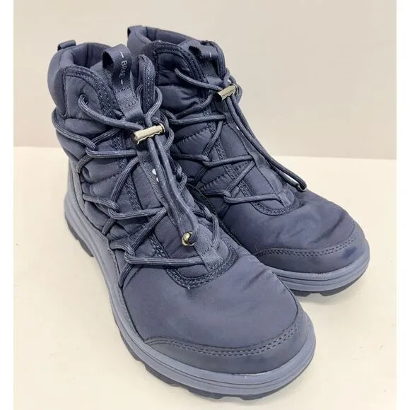 Ryka Winter Boots Size 7.5 Water Repellent Bungee Brae Nylon Upper Lightweight