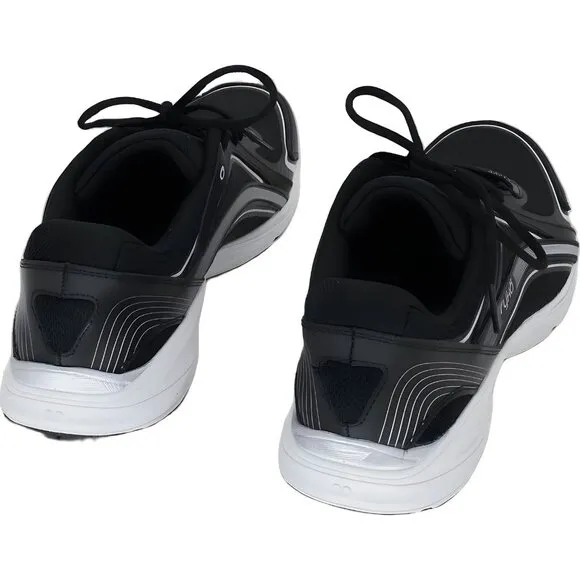 Ryka Women's Sky Walk Black Blush Mesh Leather Sneakers Size 8.5M EU 39