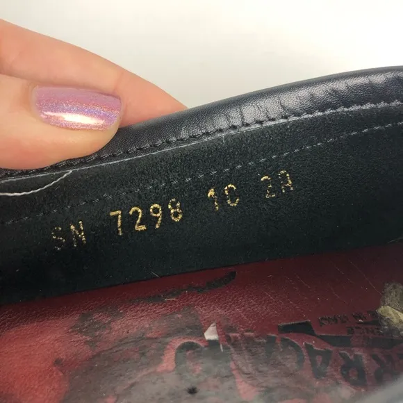 Salvatore Ferragamo Black Leather Driver Loafers