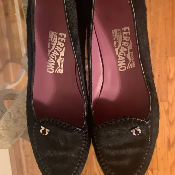 Salvatore Ferragamo fur flats size8:.5