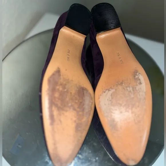 Salvatore Ferragamo Small Heeled Loafers, Size 9
