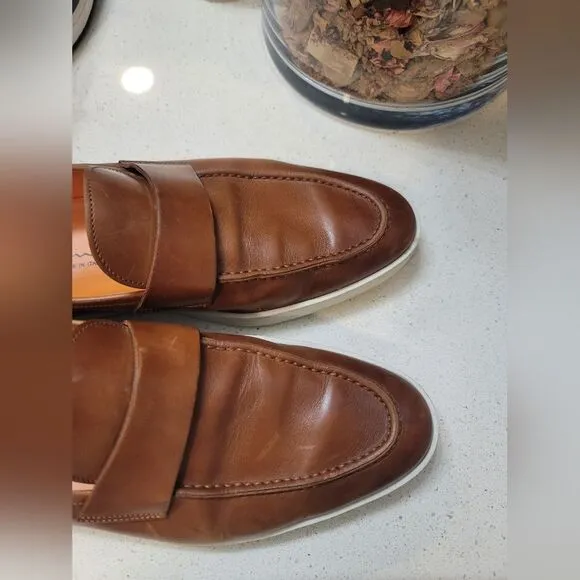 Santoni Loafers UK 7.5