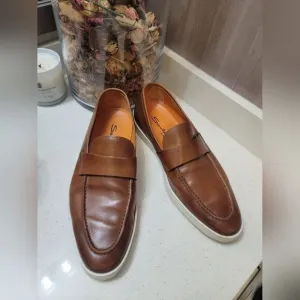 Santoni Loafers UK 7.5