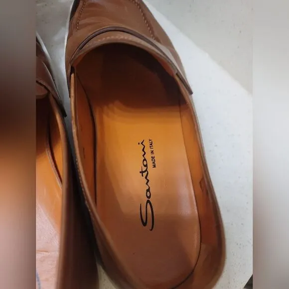 Santoni Loafers UK 7.5