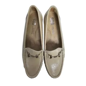 SAS Metro-P Bone Leather Loafers For Women Size 8.5M