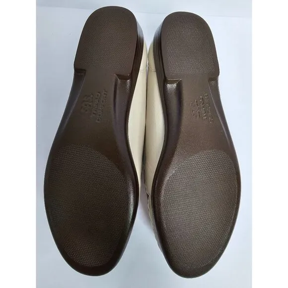 SAS Metro-P Bone Leather Loafers For Women Size 8.5M