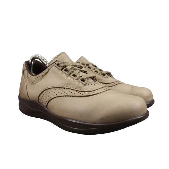 Sas Shoes Womens 7.5 Sneakers Walk Easy Comfort Leather Classic Oxford Lace Up