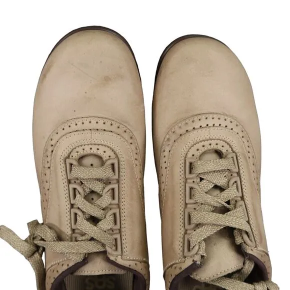 Sas Shoes Womens 7.5 Sneakers Walk Easy Comfort Leather Classic Oxford Lace Up