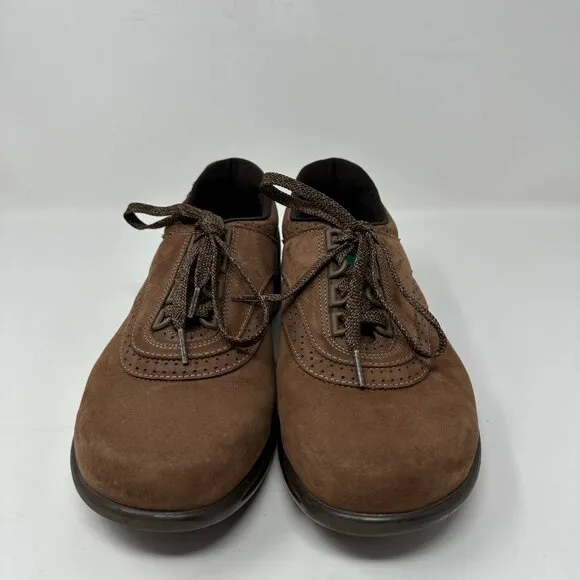 SAS Walking Shoes Women's Size 9W Casual Lace Up Shoes Brown