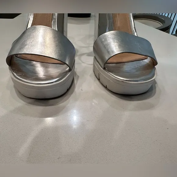 Schultz Silver Women's Heeled Sandals