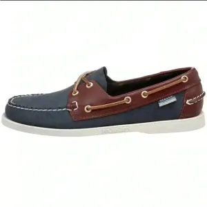 Sebago Docksides Women NEW Spinnaker 2-Eye Slip On Suede Boat Shoes Loafers 7.5