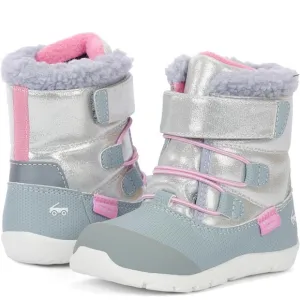 See Kai Run Silver Shimmer Snow Boot