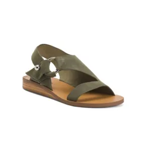 SILENT D Olive Suede Risa To Sandals