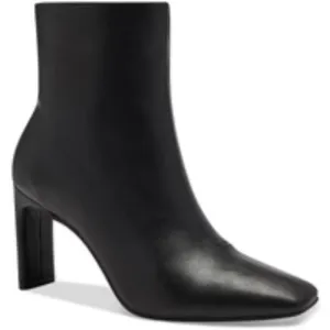 Size 11 - ALFANI - Terrie Zipper Block Heel Ankle Boots Black NEW $100 msrp