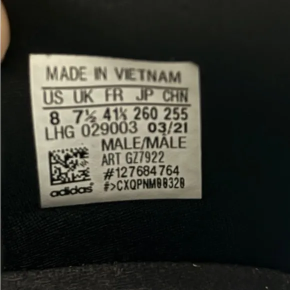 Size 8- adidas NMD R1 Black OG 2021