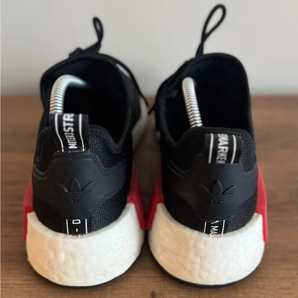 Size 8- adidas NMD R1 Black OG 2021