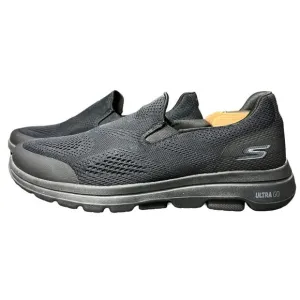 Skechers Air Cooled Goga Mat Go Walk Black‎ Quick Fit Slip On Shoe Size 10