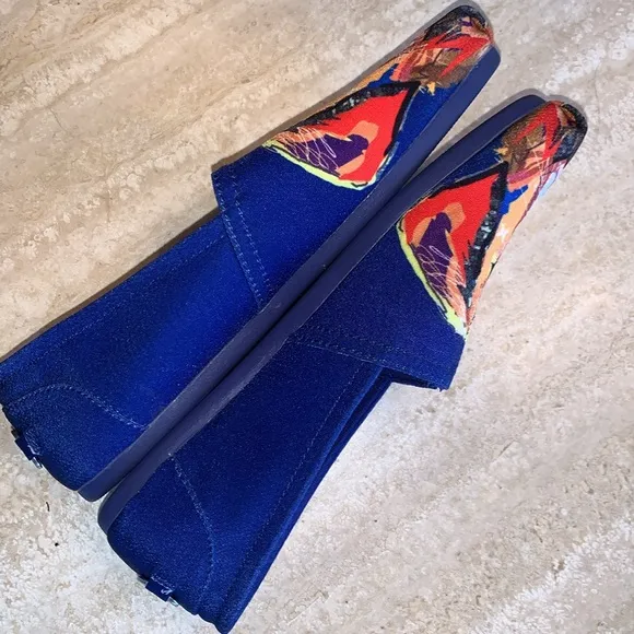 SKECHERS ‘BOBs FOR DOGS’ blue canvas flats. Wait—that’s YOUR lab’s face! 8 EUC