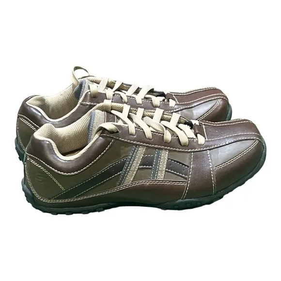 Skechers City Walk Milton Wide Fit Men’s Sneakers Size 8.