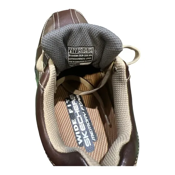 Skechers City Walk Milton Wide Fit Men’s Sneakers Size 8.